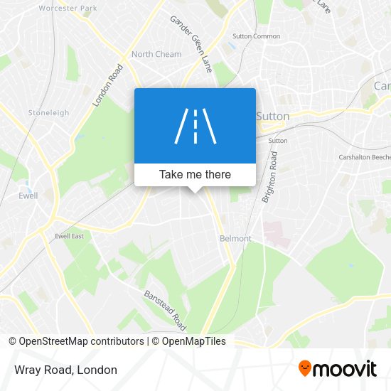 Wray Road map