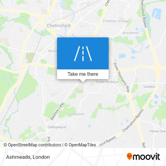 Ashmeads map