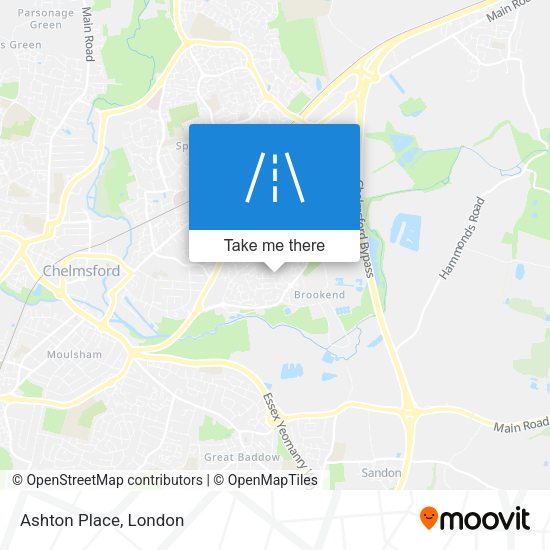 Ashton Place map