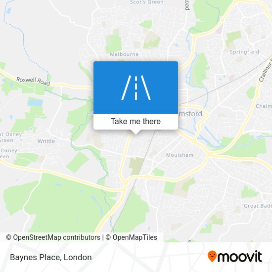 Baynes Place map