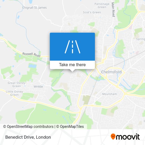 Benedict Drive map