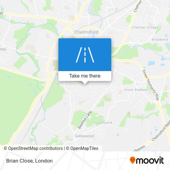 Brian Close map