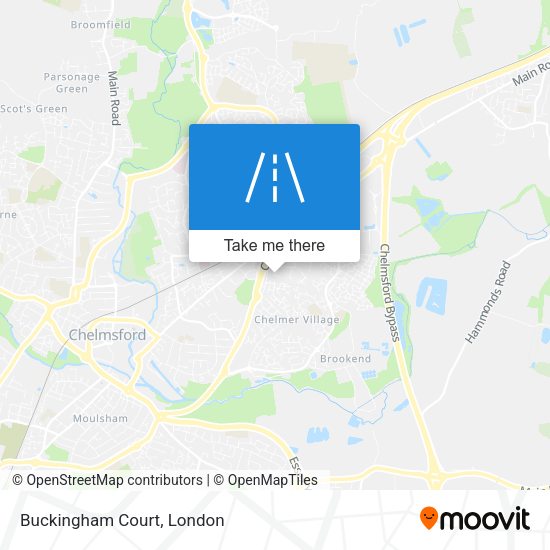 Buckingham Court map
