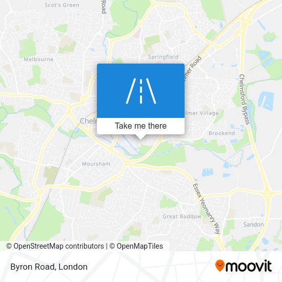 Byron Road map