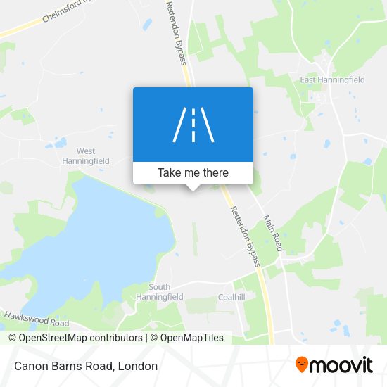 Canon Barns Road map