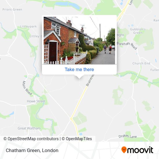 Chatham Green map