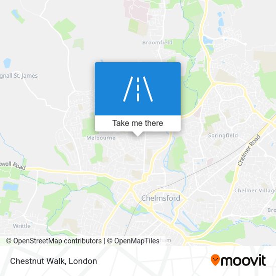 Chestnut Walk map