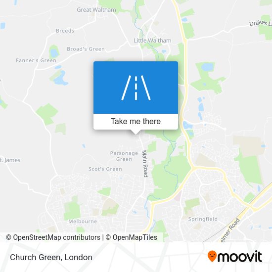 Church Green map