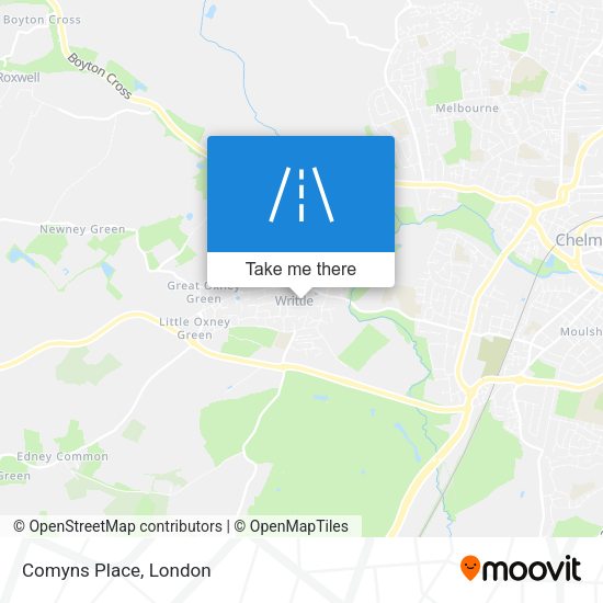 Comyns Place map
