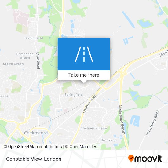 Constable View map