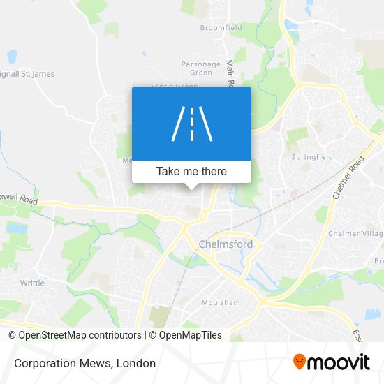 Corporation Mews map