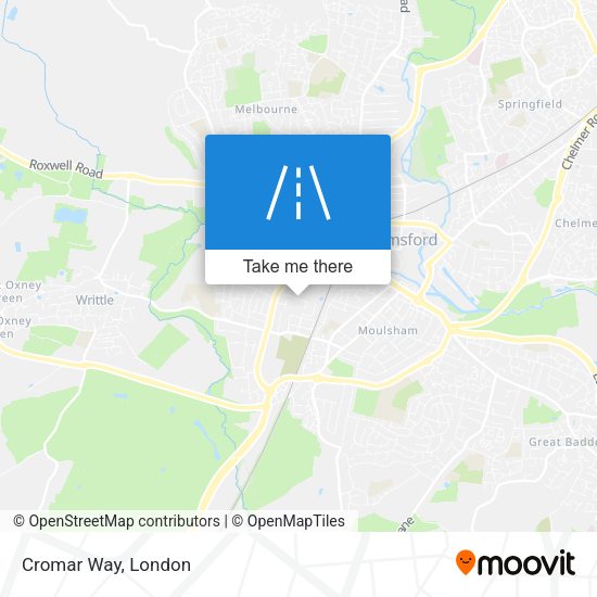 Cromar Way map