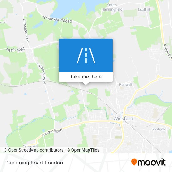 Cumming Road map