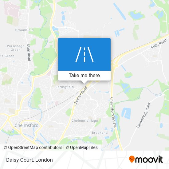 Daisy Court map