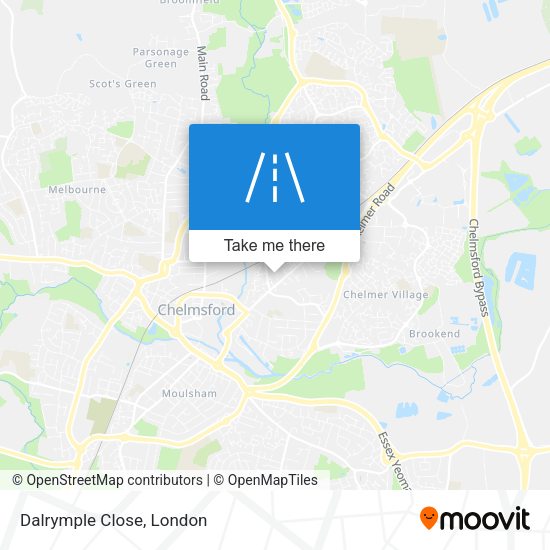 Dalrymple Close map