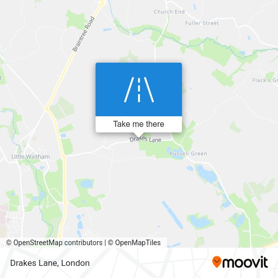 Drakes Lane map
