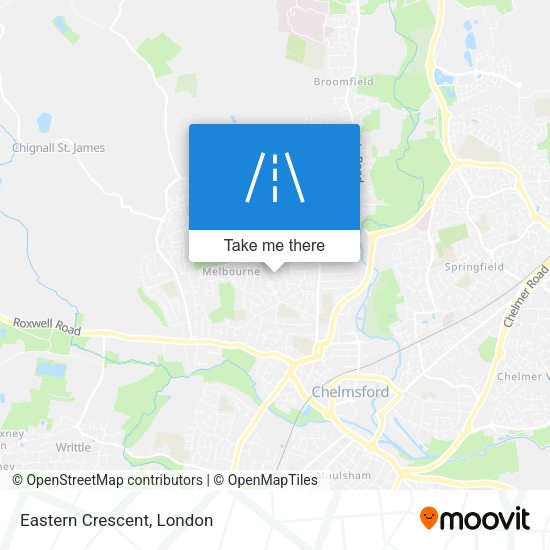 Eastern Crescent map