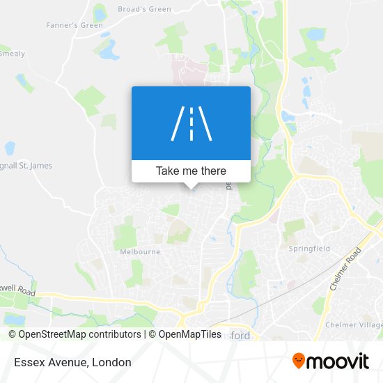 Essex Avenue map