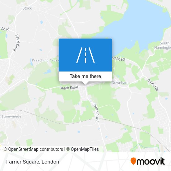 Farrier Square map
