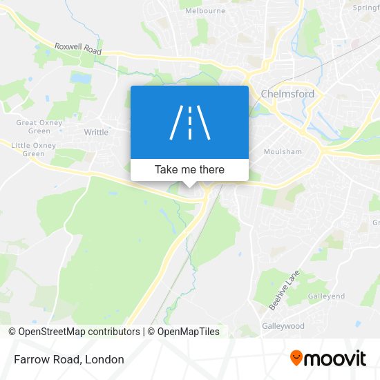 Farrow Road map