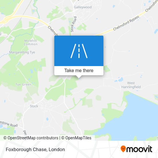 Foxborough Chase map