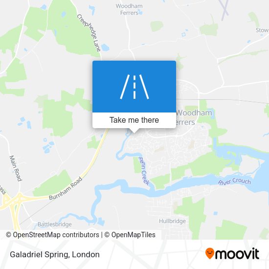 Galadriel Spring map