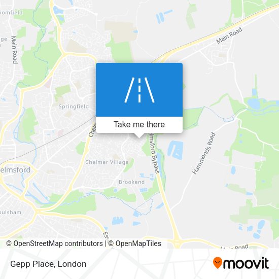 Gepp Place map