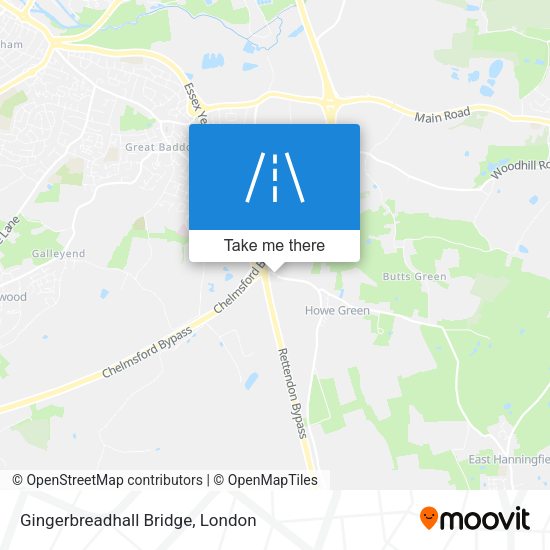 Gingerbreadhall Bridge map
