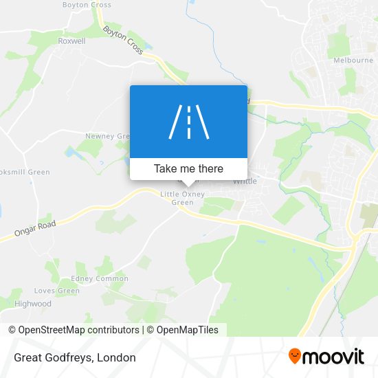 Great Godfreys map