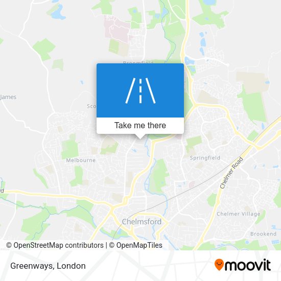 Greenways map