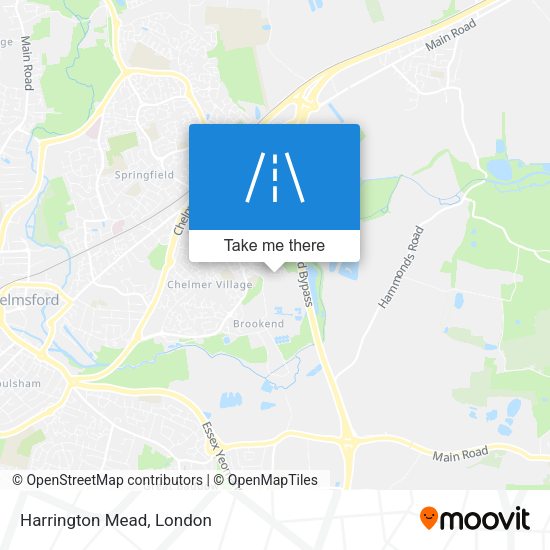 Harrington Mead map