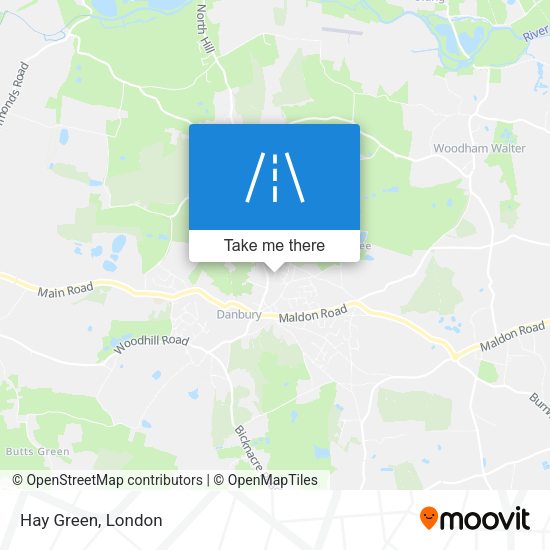 Hay Green map