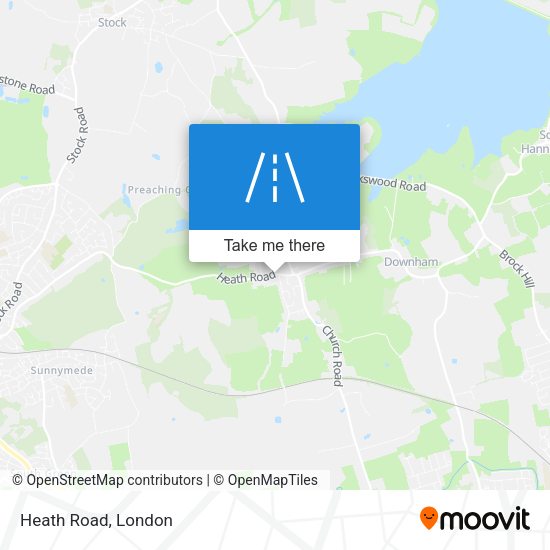 Heath Road map