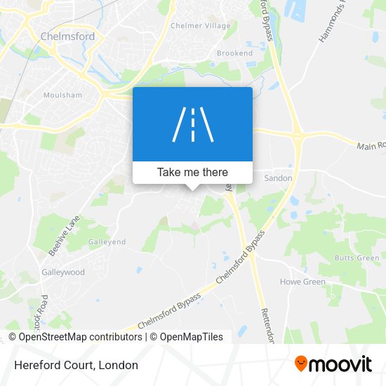 Hereford Court map
