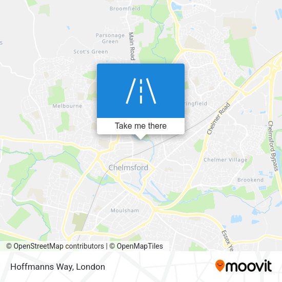 Hoffmanns Way map