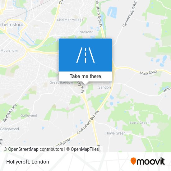 Hollycroft map