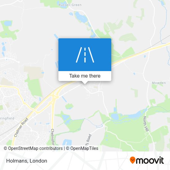 Holmans map