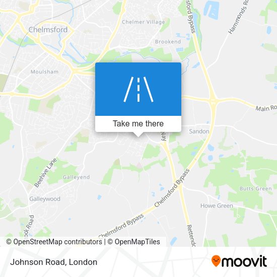 Johnson Road map