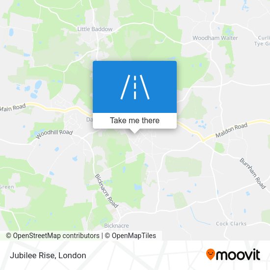 Jubilee Rise map