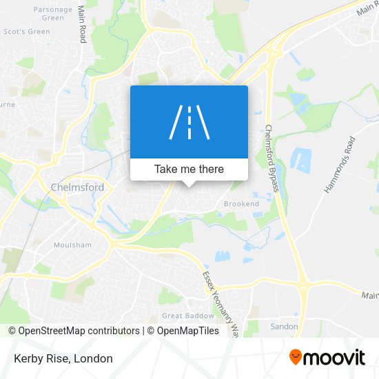 Kerby Rise map