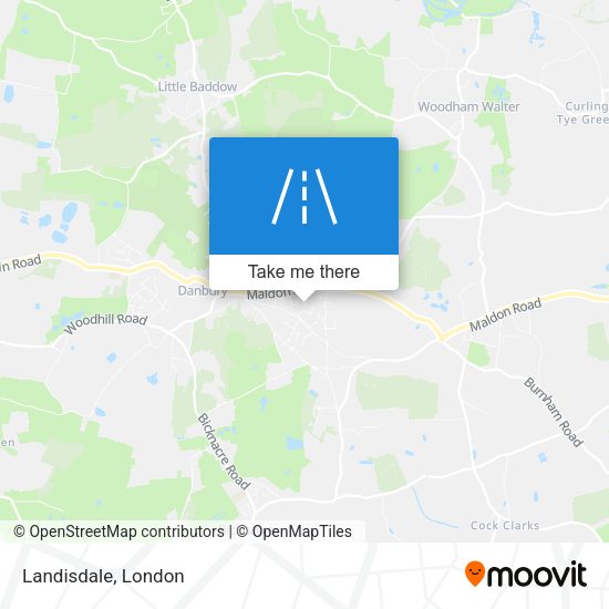 Landisdale map