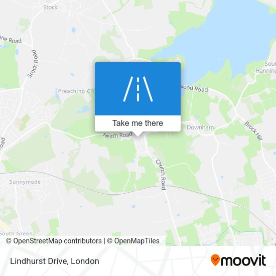 Lindhurst Drive map