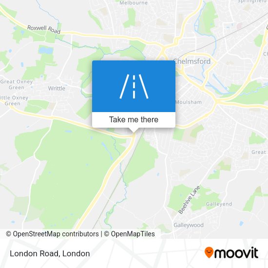 London Road map