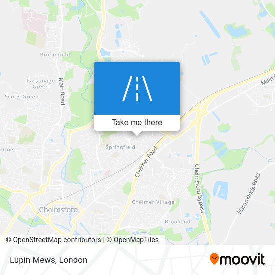 Lupin Mews map