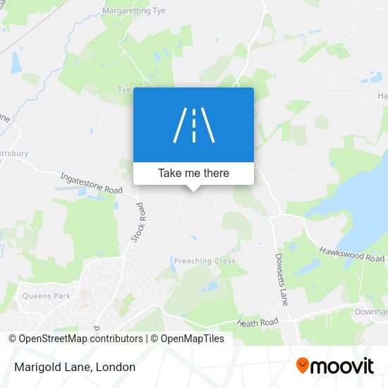 Marigold Lane map
