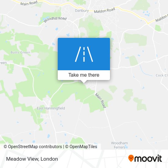 Meadow View map