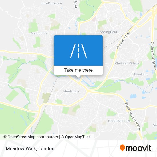 Meadow Walk map