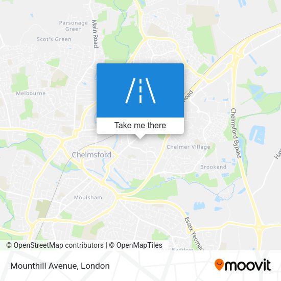 Mounthill Avenue map