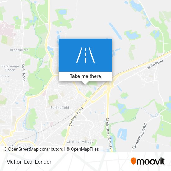 Multon Lea map