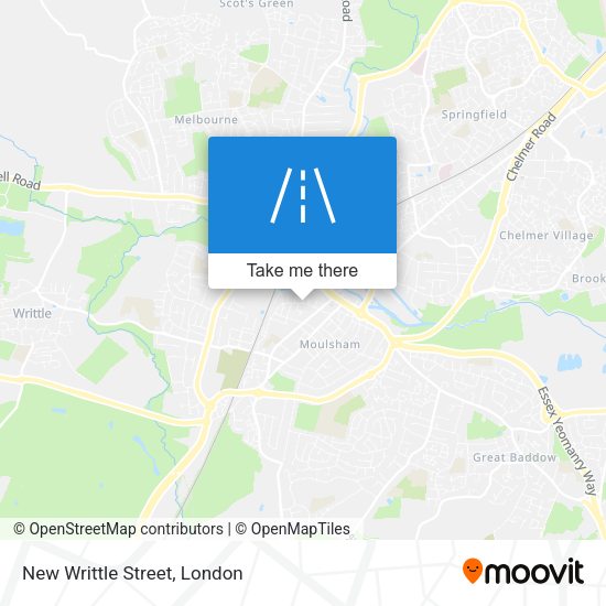 New Writtle Street map